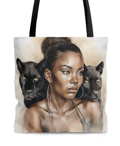 Strength and Beauty - tote bag II