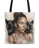 Strength and Beauty - tote bag II