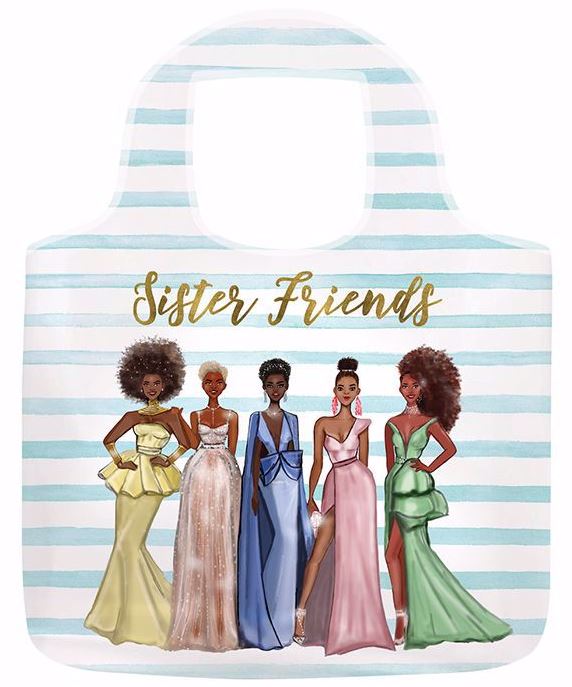 Sister Friends - grocery bag