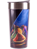 When Praises Go Up - travel mug