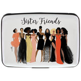 Sister Friends - RFID blocking credit card holder