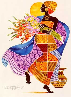 Joy - 18x24 print - Keith Mallett