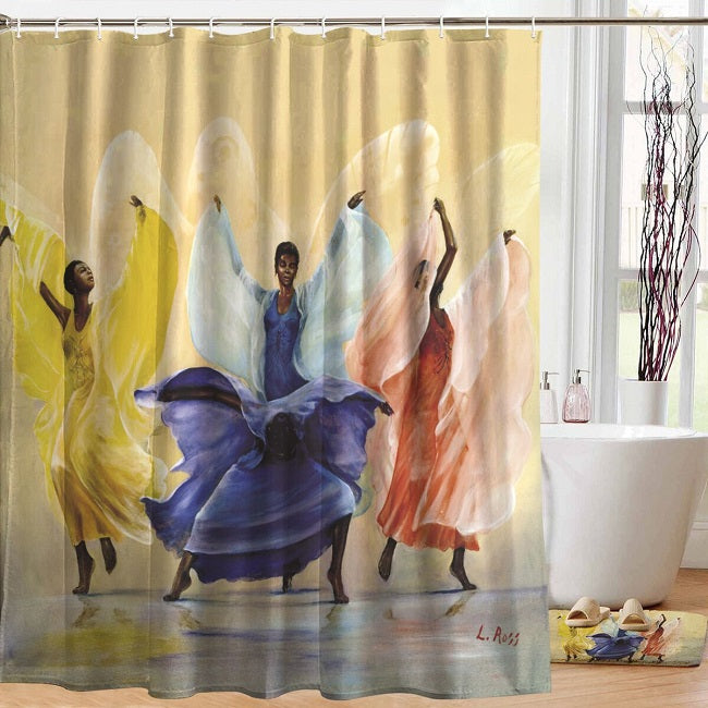 Butterflies - shower curtain