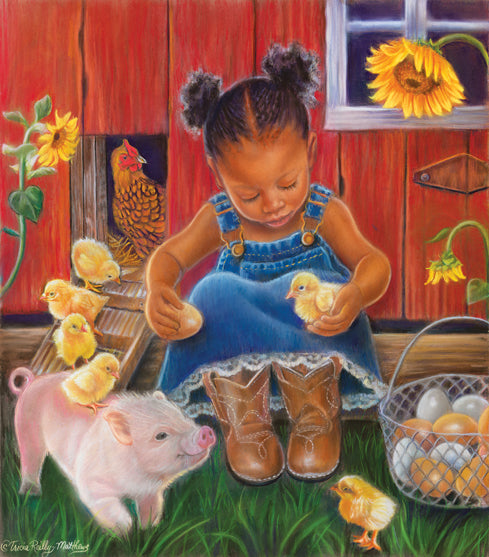 Barn Babies - 300 piece jigsaw puzzle