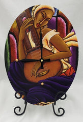 Soulful Serenade wall clock